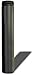 Selkirk Metalbestos Black 266036 6 X 36-Inch Matte Double Wall Smoke Pipe