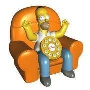 SIMPSONS ANIMATED PHONE