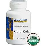 Gotu Kola - Centella asiatica, 100 vegicaps,(Bazaar of India)
