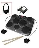 Singing Machine SMI-1450 Complete 7-Pad Digital Drum Kit Package