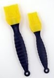Silicone Basting Brushes - Set of 2 Silicone Pastry and BBQ Brush. By Home-X