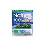 Natural ice Original Flavor SPF 15 Medicated Lip Protectant/Sunscreen (3 sticks)