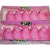 Marshmallow Chicks Pink Peeps 10 CT (4 packs)