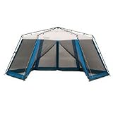Coleman Insta-Clip 6-Sided Screen House - Blue/ White