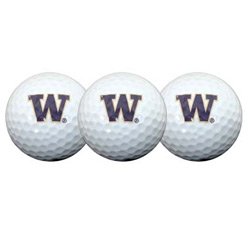 Team Effort Ncaa Washington Huskies - Golf Ball 3 Pack
