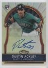 2011 Finest Rookie Autographs Refractors #76 - Dustin Ackley/499