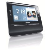 Philips AJL308 Clock Radio - 7" Colour LCD Display - JPG Photoframe