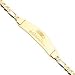 14K Seattle Seahawks Large Polish Logo Id w/Figaro