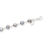 Sterling Silver Grey Cultured Pearl Bracelet - QH2647-8"