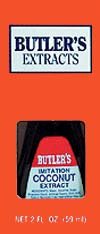 Coconut Extract 2oz. by Butlers Extracts