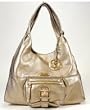 Michael Kors Austin Large Leather Shoulder Tote, Sun