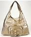 Michael Kors Austin Large Leather Shoulder Tote, Sun