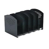 Five-section adjustable steel book rack, black - Same Day Shipping (orders by 3 pm), Next Day Delivery (in most cases)