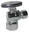 Industrial Grade 1RWE6 Supply Stop, Quarter Turn, Inlet 1/2 In