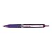 Pilot® Precise V5RT Retractable Rolling Ball Pen, Purple Ink, Extra Fine Point