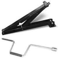 Trailer Stabilizer Jack for Pop-up Trailer or Travel Trailer W/ Crank