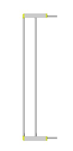 Babymoov A052700 - T&uuml;rschutzgitter Verl&auml;ngerung 14 cm silber