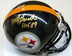 Mel Blount Signed Steelers Mini Helmet - HOF 89
