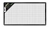 Metal Cover Screen For Aquariums, 36 x 18 Black