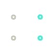 14 Gauge Glow in the Dark O-Ring 4-Pack