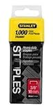 Stanley TRC606T 1,000 Units 3/8-Inch Heavy Duty Staples