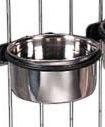 ProSelect Stainless Steel Coop Cup with Bolt for Dog/Puppy/Bird Cage  16oz
