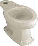 Kohler K-4317-G9 Portrait elongated toilet bowl, less seat, Sandbar
