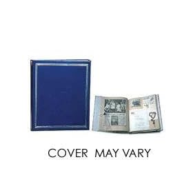 Pioneer Jumbo Family Memory Album, 11x14 Scrapbook with 50 Archival Buff Colored Pages, Blue Covers