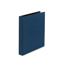 Durable EZ-Turn Ring Reference Binder, 11 x 8-1/2, 1 Capacity, Blue