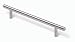 "siro Designs Stainless Steel Pull (44-228), Cc=192mm, Fine Brushed Steel"