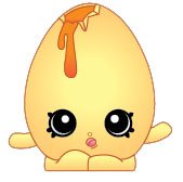 2014 SHOPKINS FIGURES - GOOGY #080 SEASON 1