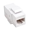 Intellinet, RJ45 Female to Female UTP CAT.6 Keystone Coupler, White