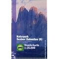Naturparkkarte Sextner Dolomiten: Wanderkarte Tabacco. 1:25000: in den Gemeinden Toblach, Sexten und Innichen. Wanderkarte Tabacco