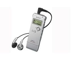 Childrens Toyshop  Electronics : Sony - ICD-UX80 Voice Recorder in silver