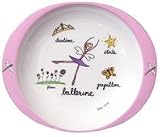 Baby Cie Childrens Melamine Dinnerware Lunch Set - Ballerine