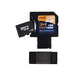 Platinum Multi Micro SD Card 3 in 1(SD/USB) 1 GB inklusive Adapter