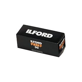 Ilford PAN F Plus, Black and White Print Film, 120 (6 cm), ISO 50 (1706594) by Ilford