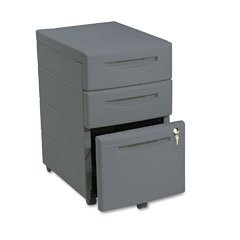 Aspira™ Underdesk Mobile Pedestal Charcoal (ICE95212)