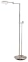 Holtkoetter Halogen Floor Lamp with Side-Line Dimmer, Satin Nickel