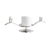 Hortense B. Hewitt Wedding Accessories Silver Scroll Candle Holder