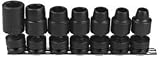 Stanley Proto J74142 7 Piece 6 Point 1/2 Drive Universal Impact Socket Set