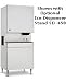 Hoshizaki DCM-750BAH-OS Ice Maker / Water Disp. w/ Bin 803 LB Prod, 95 LB Cap (Stand not included)