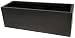 Gunmetal (black) Chelsea metal planters - rectangular - Small