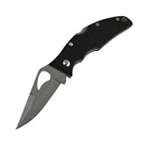 Spyderco Flight G-10 Black Plain Edge Knife