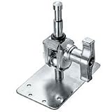 Avenger 3 Chrome Baby Wall Mounting Plate with a 5/8 Spigot that Swivals 360 x 180.