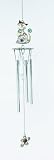 Outdoor Living : Cat Handpainted Pewter Chime - Wind Chime