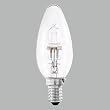 2x Dimmable Energy Saving Halogen Candle 42w (Equivalent to 60w) SES (E14)