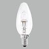 2x Dimmable Energy Saving Halogen Candle 42w (Equivalent to 60w) SES (E14)