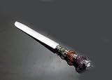 MULTI COLORED VENETIAN CAKE KNIFE - MULTI COLORED VENETIAN CAKE KNIFE - cake knife