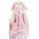 Bunny Snuggler Plush Baby Blanket Shower Gift by Bearington